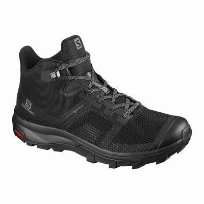 Dámské Trekové Boty Salomon OUTLINE PRISM MID GORE-TEX Černé SA65231-476